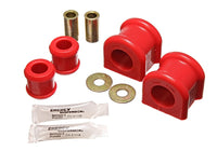 Thumbnail for Energy Suspension 07-11 Jeep Wrangler JK Red Front 31mm Sway Bar and Endlink Bushing Set