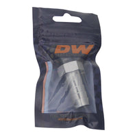 Thumbnail for DeatschWerks 6AN ORB Male to 1/2in Male Triple Barb Fitting (Incl O-Ring) - Anodized DW Titanium