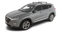 Thumbnail for Rhino-Rack 19-22 Hyundai Santa Fe TM 5 Door SUV w/Flush Rails Vortex RVP 2 Bar Roof Rack - Black