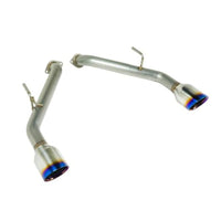 Thumbnail for Remark 2014+ Infiniti Q50 Axle Back Exhaust w/Burnt Stainless Double Wall Tip