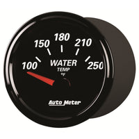 Thumbnail for Autometer Designer Black II 52mm 250 Deg F Water Temp Gauge