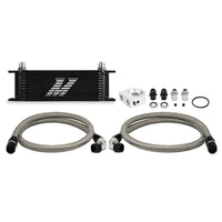 Thumbnail for Mishimoto Universal 13 Row Oil Cooler Kit (Black)