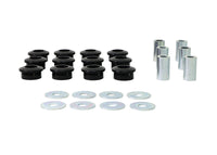 Thumbnail for Whiteline 00-04 Subaru Legacy GT / 00-09 Subaru Outback Rear Control Arm Bushing Service Kit