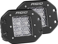 Thumbnail for Rigid Industries Dually - Flush Mount - 60 Deg. Lens - Set of 2