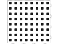 Thumbnail for WeatherTech TechFloor - 12in X 12in Tiles - White/Black **Order in Qtys of 10
