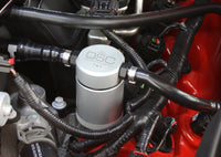 Thumbnail for J&L 05-10 Ford Mustang GT/Bullitt/Saleen Driver Side Oil Separator 3.0 - Clear Anodized