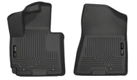 Thumbnail for Husky Liners 16-17 Hyundai Tucson Black Front Floor Liners