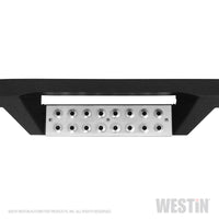 Thumbnail for Westin 2019 Chevrolet Silverado/Sierra 1500 Crew Cab Drop Nerf Step Bars - Textured Black