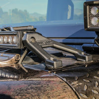 Thumbnail for Westin 18-20 Jeep Wrangler / 2020 Gladiator LED Cowl Mount - Textured Black