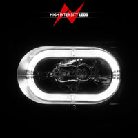 Thumbnail for ANZO 88-98 Chevrolet C1500 Crystal Headlights Black Housing w/ Signal and Side Marker Lights