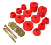 Thumbnail for Energy Suspension Gm Body Mounts - Red