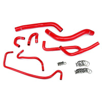 Thumbnail for HPS Red Reinforced Silicone Radiator and Heater Hose Kit Coolant for Ford 2015-2017 Mustang 3.7L V6