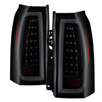 Thumbnail for Spyder Chevy Tahoe / Suburban 15-17 LED Tail Lights - Black Smoke (ALT-YD-CTA15-LED-BSM)
