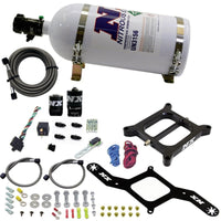 Thumbnail for Nitrous Express 4150 RNC Conventional Nitrous Plate Kit w/.375in Solenoid w/10lb Bottle