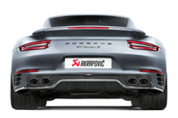 Thumbnail for Akrapovic 16-17 Porsche 911 Turbo/Turbo S (991.2) Slip-On Line (Titanium) (Req. Tips/Diffuser)