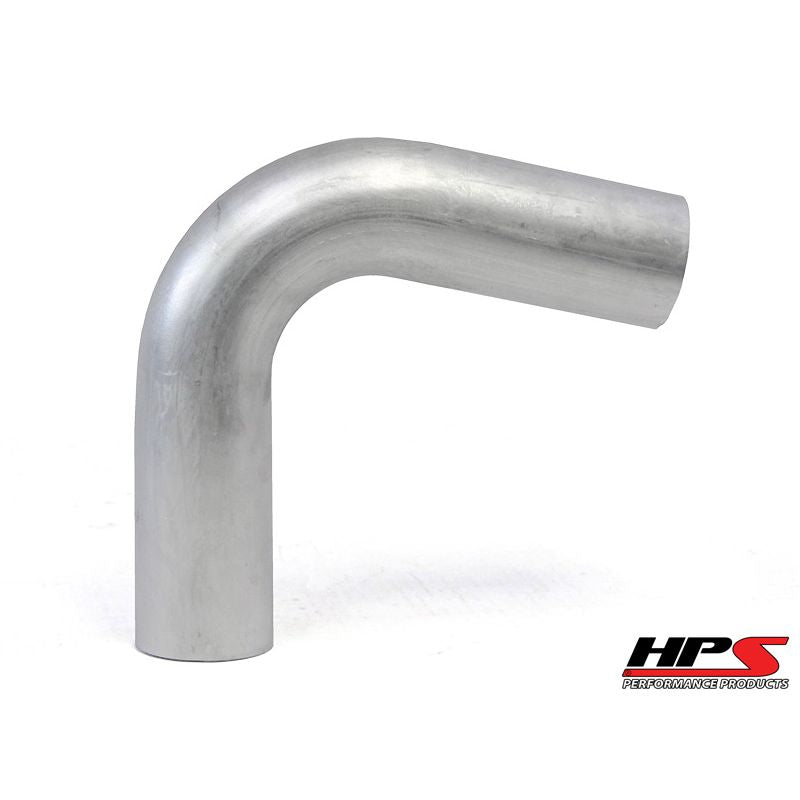 HPS 2.75" OD 100 Degree Bend 6061 Aluminum Elbow Pipe 16 Gauge w/ 4-5/16" CLR
