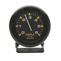 Thumbnail for Autometer Autogage 2-3/4in Black 6,000 RPM Pedestal Mount Mini Tachometer