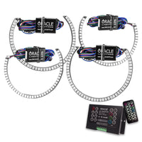 Thumbnail for Oracle Dodge Challenger 15-21 LED Waterproof Halo Kit - ColorSHIFT w/ 2.0 Controller SEE WARRANTY