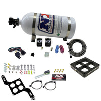 Thumbnail for Nitrous Express Dominator Single Entry Crossbar Pro-Power Nitrous Kit (100-500HP) w/10lb Bottle