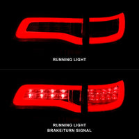 Thumbnail for ANZO 2014-2016 Jeep Grand Cherokee LED Taillights Red/Clear