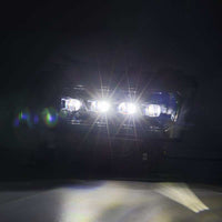 Thumbnail for AlphaRex 19-21 Ram 2500 NOVA LED Proj Headlights Plank Style Alpha Blk w/Activ Light/Seq Signal/DRL
