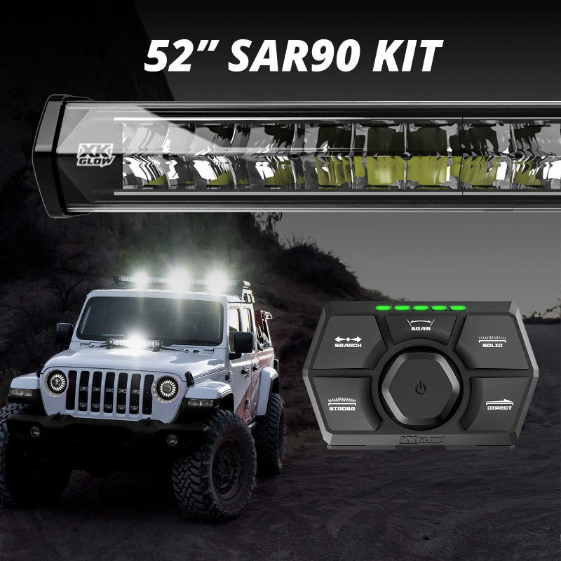 XK Glow SAR90 Light Bar Kit Emergency Search and Rescue Light System 52In