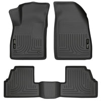 Thumbnail for Husky Liners 13-14 Buick Encore WeatherBeater Black Front/2nd Row Floor Liners