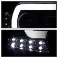Thumbnail for Spyder GMC Sierra 14-16 Projector Headlights Light Bar DRL Blk PRO-YD-GS14V2-LBDRL-BK