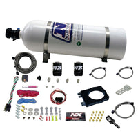 Thumbnail for Nitrous Express Dodge Hemi Nitrous Plate Kit (50-400HP) w/15lb Bottle