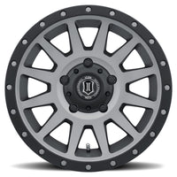 Thumbnail for ICON Compression 17x8.5 5x150 25mm Offset 5.75in BS 110.1mm Bore Titanium Wheel