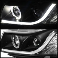 Thumbnail for Spyder Chevy Cruze 11-14 Projector Headlights Light Tube DRL Blk PRO-YD-CCRZ11-LTDRL-BK