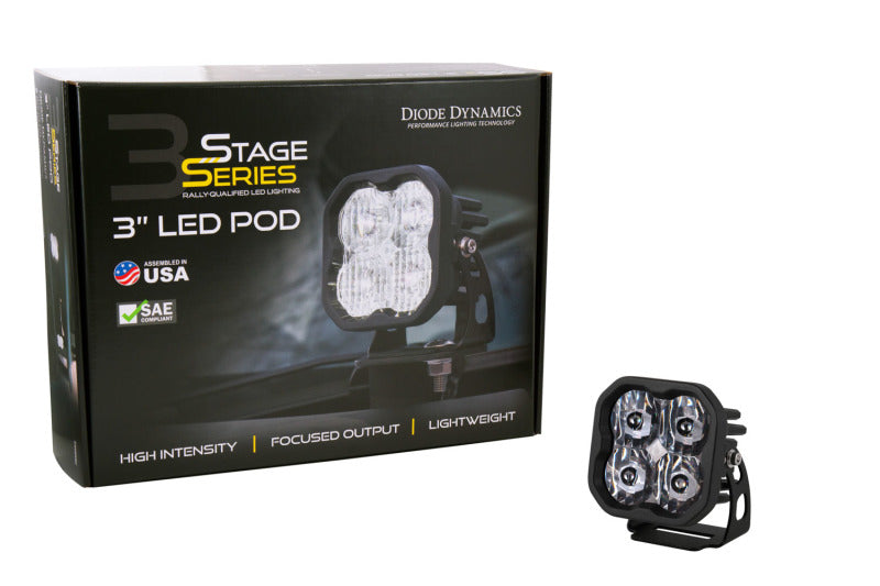 Diode Dynamics SS3 LED Pod Max - White Driving Standard (Single)