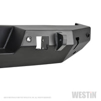 Thumbnail for Westin 18-19 Jeep Wrangler JL WJ2 Rear Bumper w/  Sensors (Excl. Wrangler JK) - Textured Black