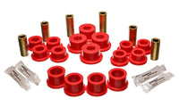 Thumbnail for Energy Suspension 04-07 Mazda RX8 Red Rear Lateral/Trailing Arm Bushings