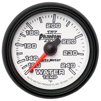 Thumbnail for Autometer Phantom II 2-1/16in 120-240 Degree F Mechanical Water Temp Gauge