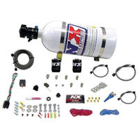 Thumbnail for Nitrous Express GM EFI Race Single Nozzle Nitrous Kit (100-250HP) w/10lb Bottle