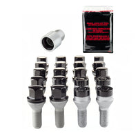Thumbnail for McGard 5 Lug Hex Install Kit w/Locks (Cone Seat Bolt) M12X1.5 / 17mm Hex / 25.5mm Shank L. - Black