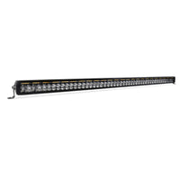 Thumbnail for Go Rhino Universal Blackout Combo Series 50in Double Row LED Light Bar w/ Amber Lighting - Black