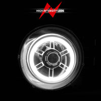 Thumbnail for ANZO 2007-2013 Toyota Fj Cruiser Projector Headlights w/ Halo Chrome