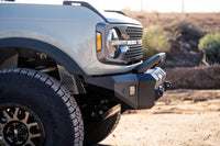 Thumbnail for DV8 Offroad 2021+ Ford Bronco Front Bumper Winch Capable w/ Optional Bull Bar/Aux Light Opening