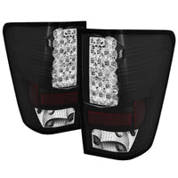 Thumbnail for Spyder Nissan Titan 04-14 LED Tail Lights Black ALT-YD-NTI04-LED-BK