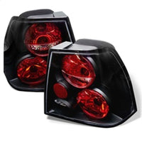 Thumbnail for Spyder Volkswagen Jetta 99-04 Euro Style Tail Lights Black ALT-YD-VJ99-BK
