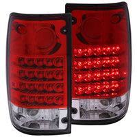Thumbnail for ANZO 1989-1995 Toyota Pickup LED Taillights Red/Clear