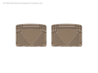 Thumbnail for WeatherTech 93 Mercedes-Benz 300CE Rear Rubber Mats - Tan