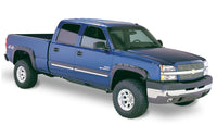 Thumbnail for Bushwacker 21-22 Chevrolet Colorado (Ex ZR2) 61.7in Bed Fleetside FF Pocket Style Flares 4pc - Sm Bk