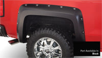 Thumbnail for Bushwacker 16-18 Chevy Silverado 1500 Fleetside Pocket Style Flares 4pc 78.8/97.8in Bed - Black
