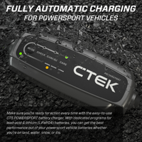 Thumbnail for CTEK Battery Charger - CT5 Powersport - 2.3A