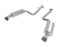 Thumbnail for aFe Lexus IS350 14-22 V6-3.5L Takeda Axle-Back Exhaust System- Blue Tip