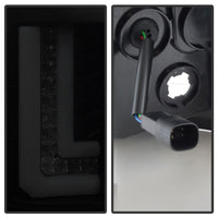 Thumbnail for Spyder GMC Sierra 2016-2017 Light Bar LED Tail Lights - Black Smoke ALT-YD-GS16-LED-BSM