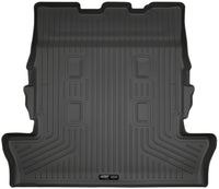 Thumbnail for Husky Liners 13-16 Lexus LX570 / 13-16 Toyota Land Cruiser Weaterbeater Black Cargo/Trunk Liner